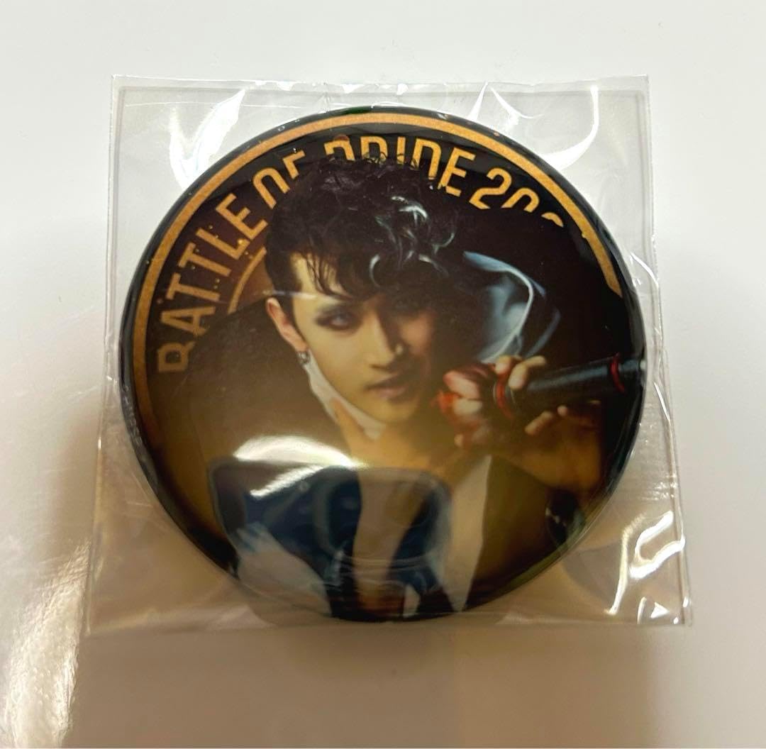 ヒプステ 缶バッジ D4 谷ケ崎伊吹 ヒプノシスマイク -Division Rap